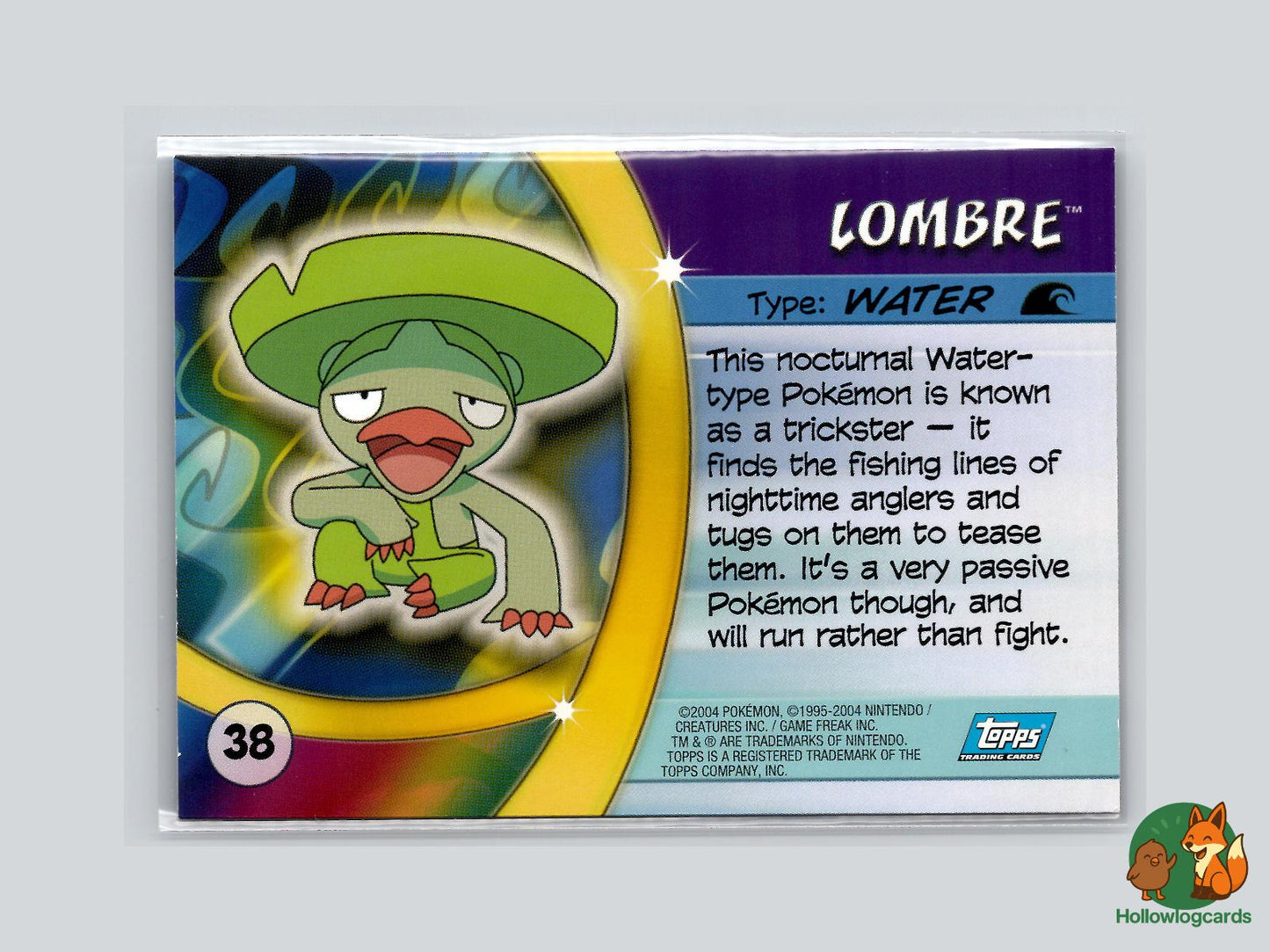 Lombre (#38) - Topps Advanced Challenge Trading Cards