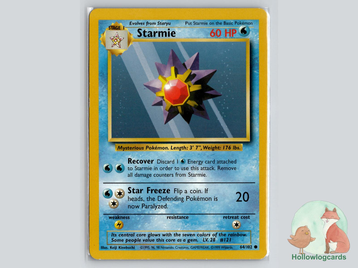 Starmie (64/102) - Base Pokémon Card