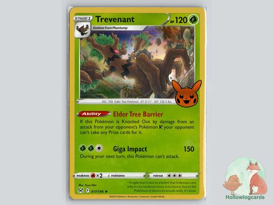 Trevenant (017/196) Pokémon Card