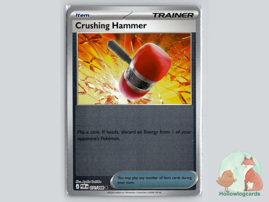 Crushing Hammer (071/088) Pokémon Card