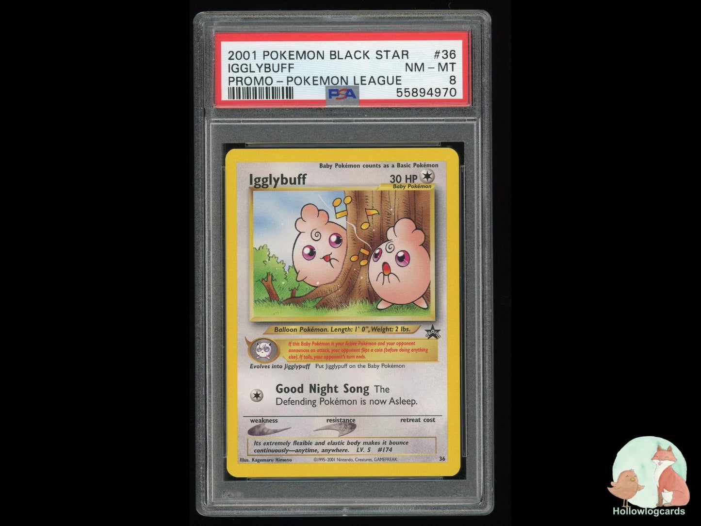 Graded Igglybuff (36) Pokémon Card