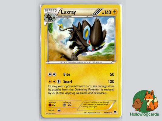 Luxray (46/122) - BREAKpoint Pokémon Card