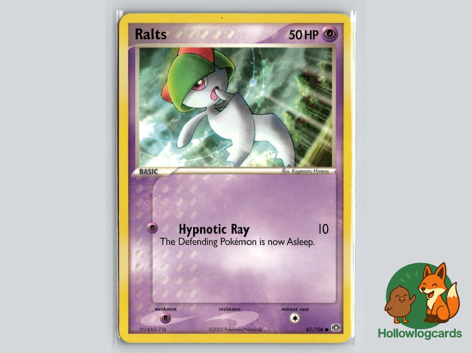 Ralts (61/106) - Emerald Pokémon Card