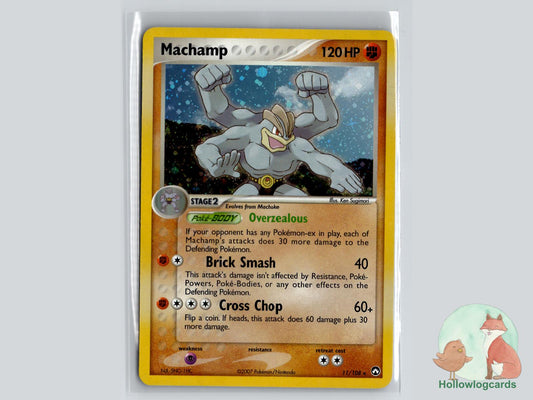 Machamp (11/108) - Power Keepers Pokémon Card