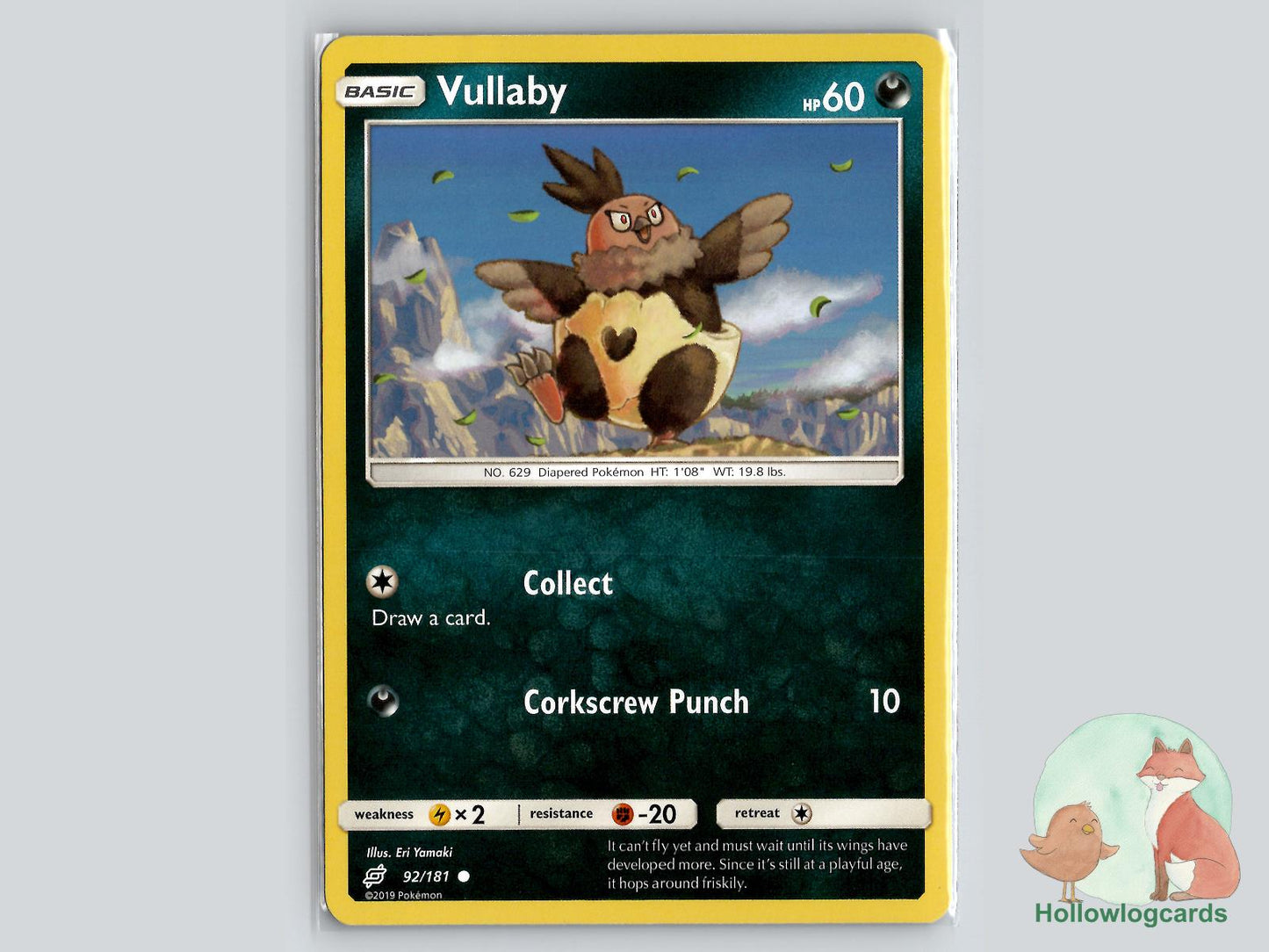 Vullaby (92/181) - Team Up Pokémon Card