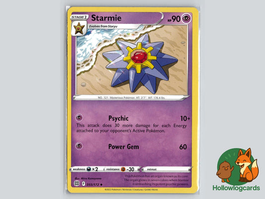Starmie (055/172) - Brilliant Stars Pokémon Card
