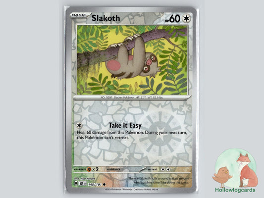 Slakoth (145/191) - Surging Sparks Pokémon Card