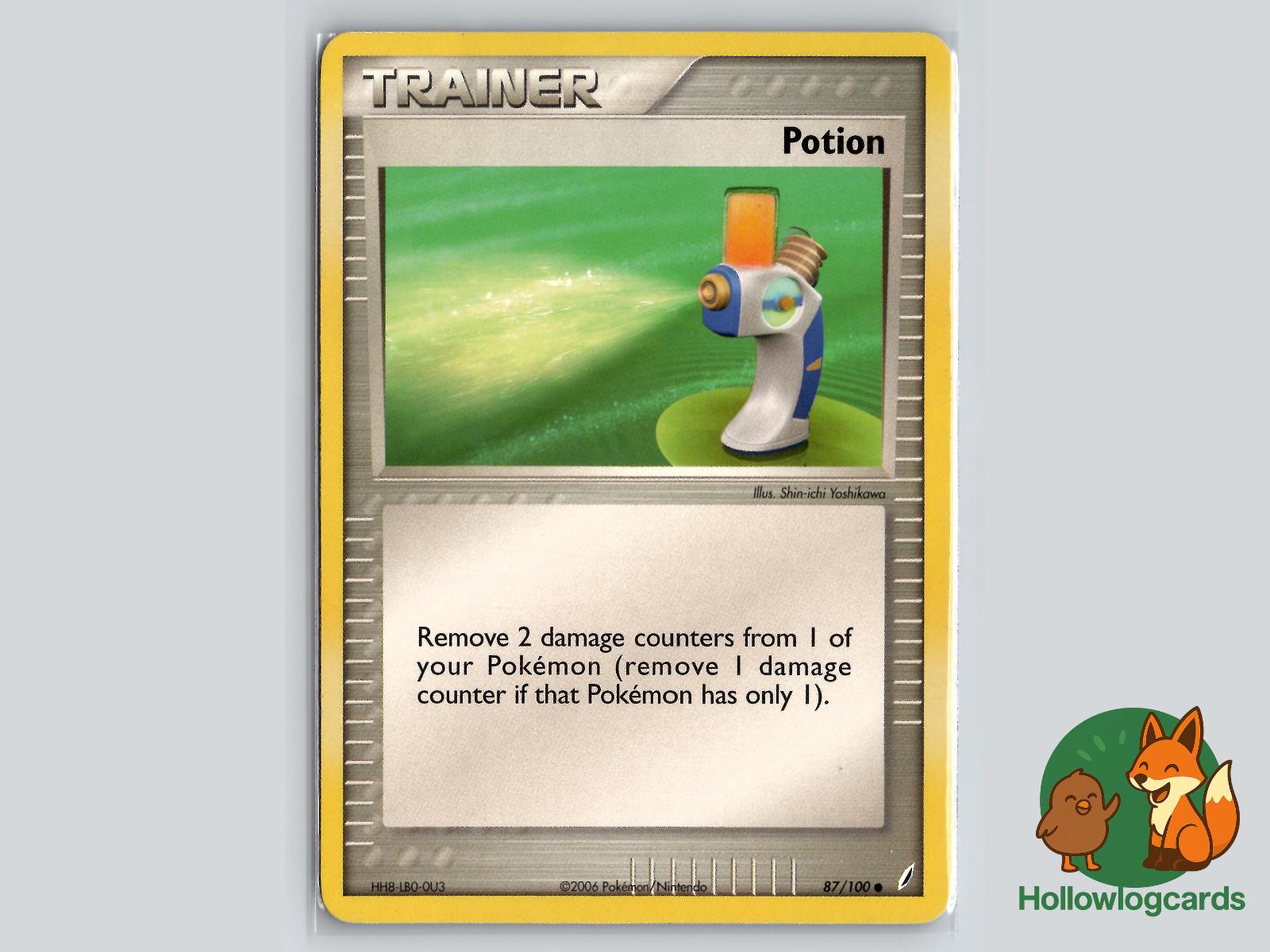 Potion (87/100) - Crystal Guardians Pokémon Card