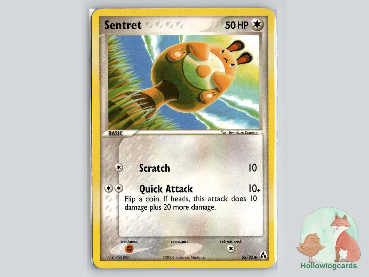 Sentret (62/92) - Legend Maker Pokémon Card