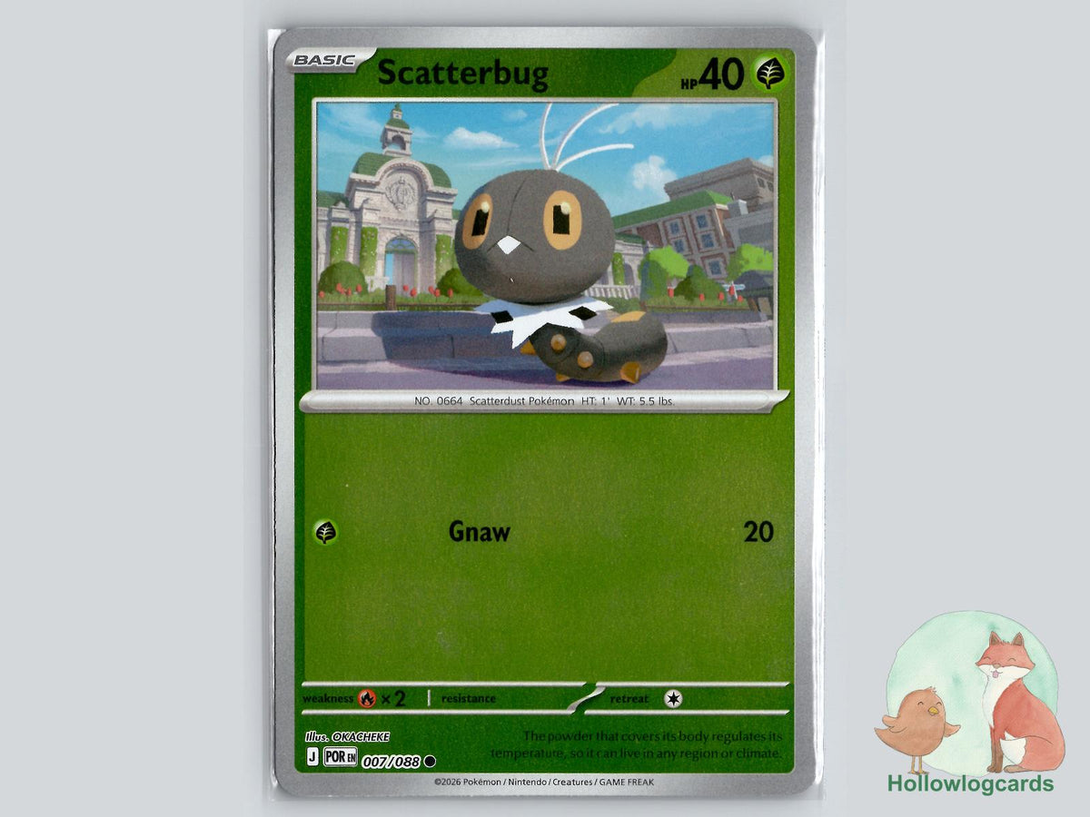 Scatterbug (007/088) Pokémon Card