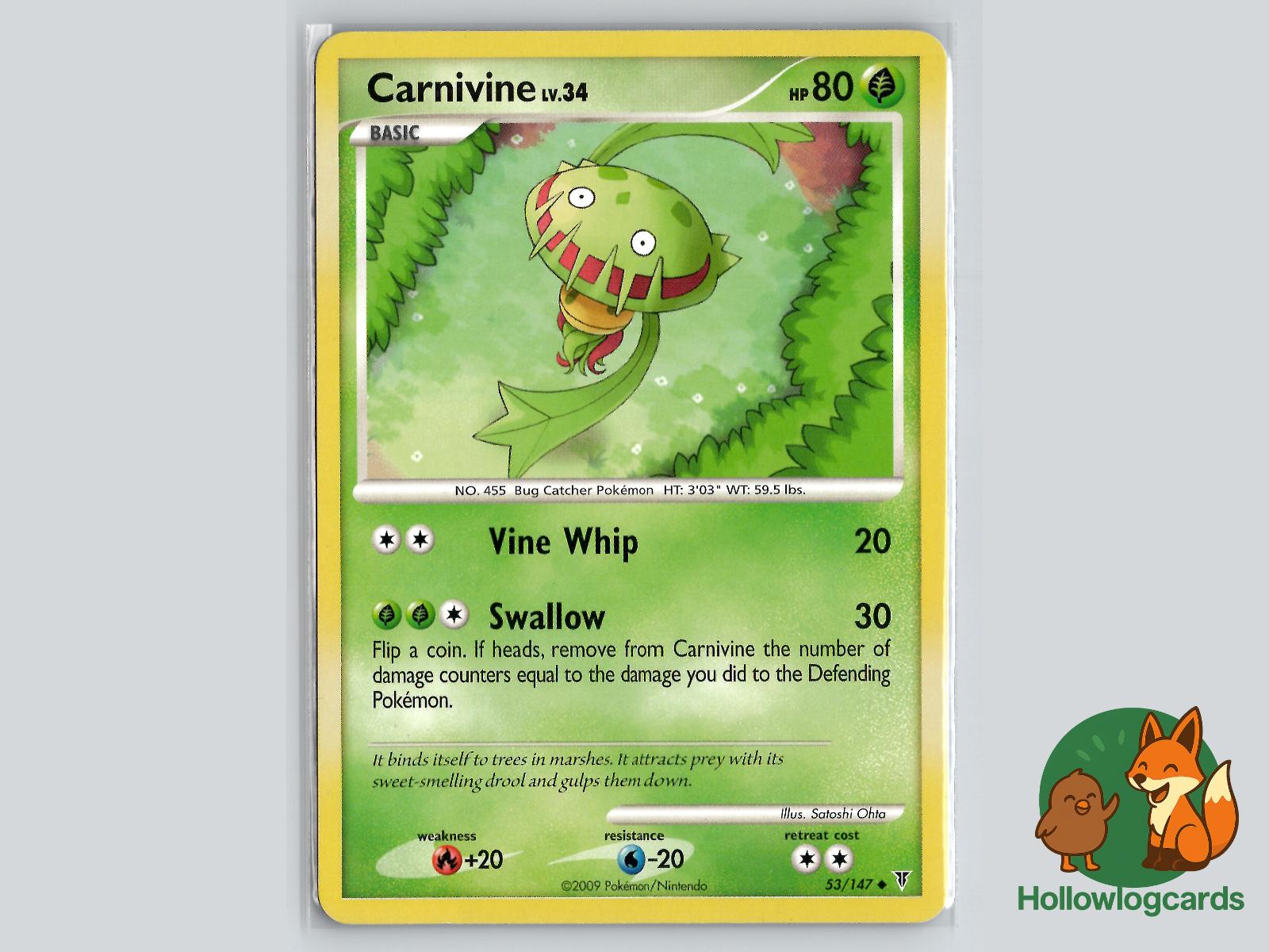 Carnivine (53/147) - Supreme Victors Pokémon Card