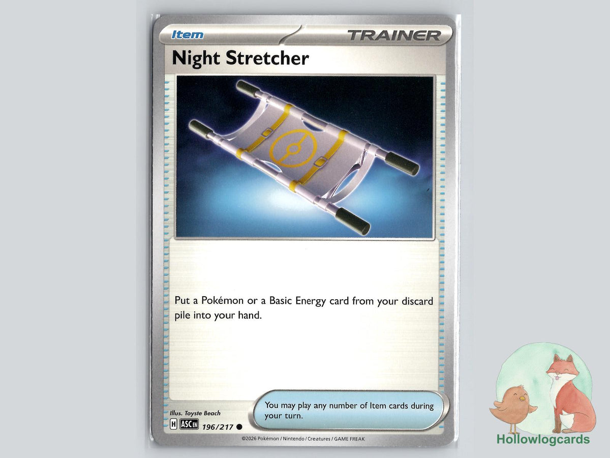 Night Stretcher (196/217) Pokémon Card