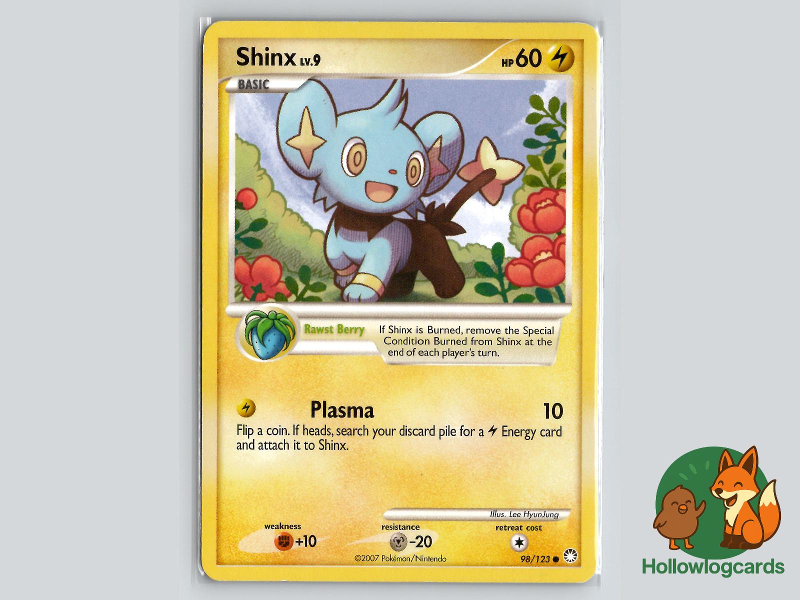 Shinx (98/123) - Mysterious Treasures Pokémon Card
