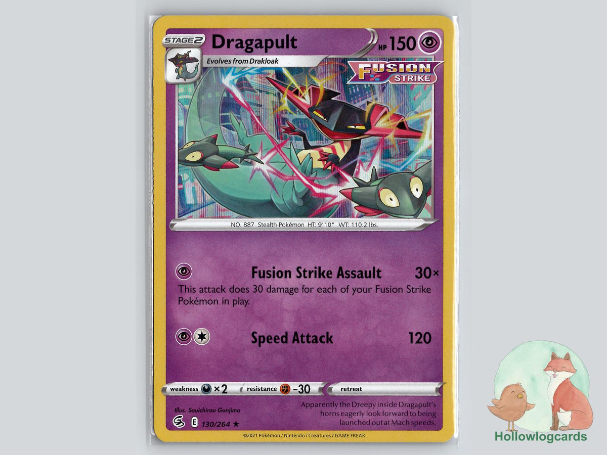 Dragapult (130/264) - Fusion Strike Pokémon Card