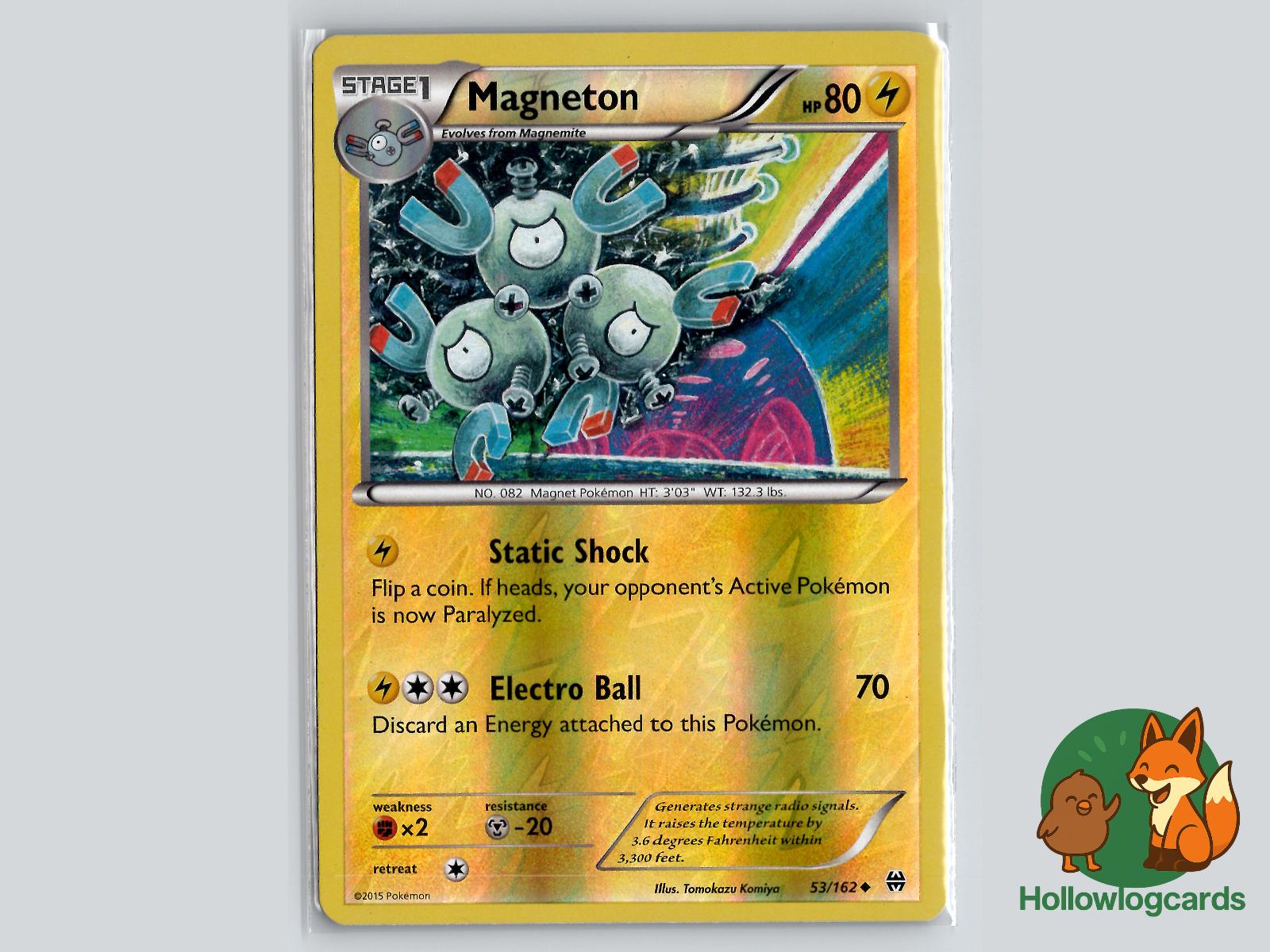 Magneton (53/162) - BREAKthrough Pokémon Card