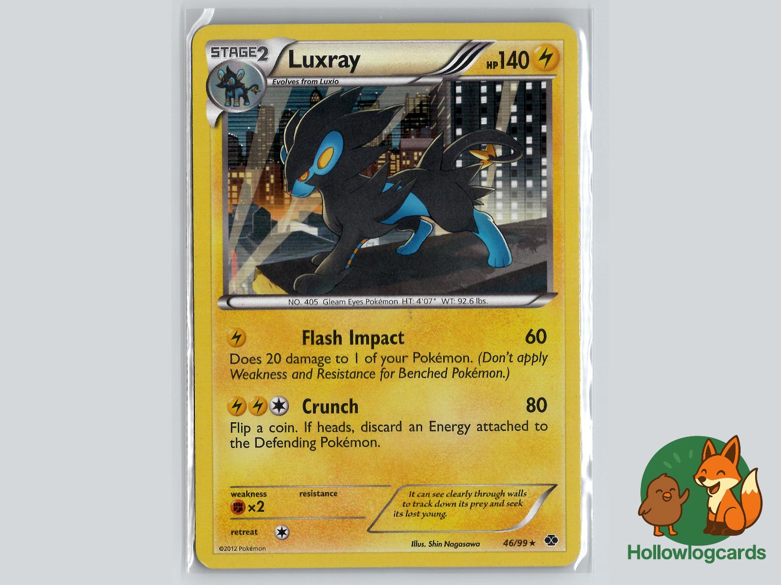 Luxray (46/99) - Next Destinies Pokémon Card
