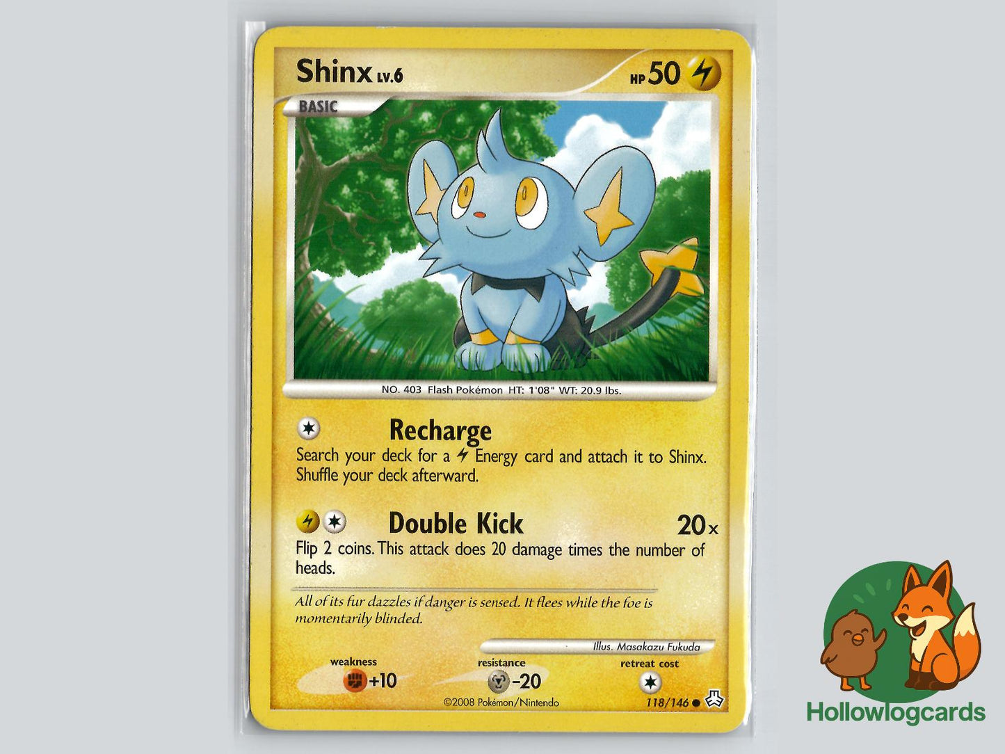 Shinx (118/146) - Legends Awakened Pokémon Card