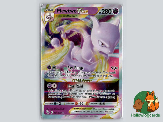 Mewtwo VSTAR (031/078) Pokémon Card