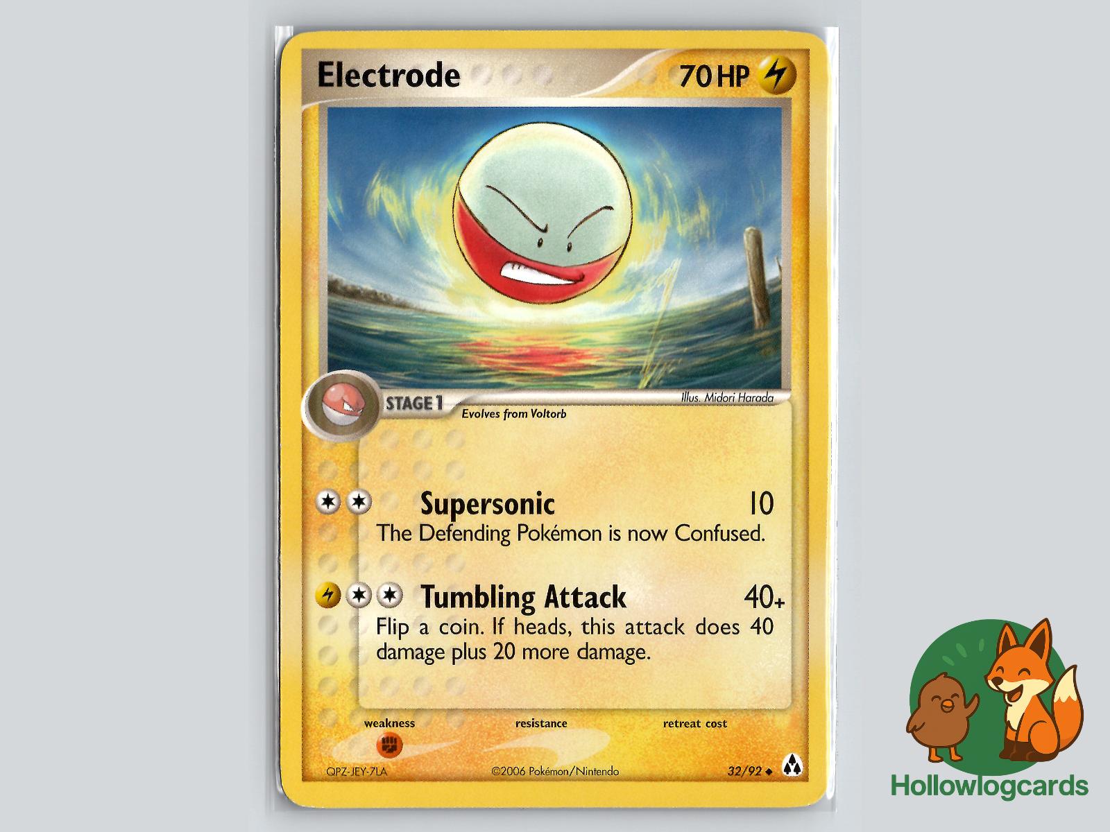 Electrode (32/92) - Legend Maker Pokémon Card