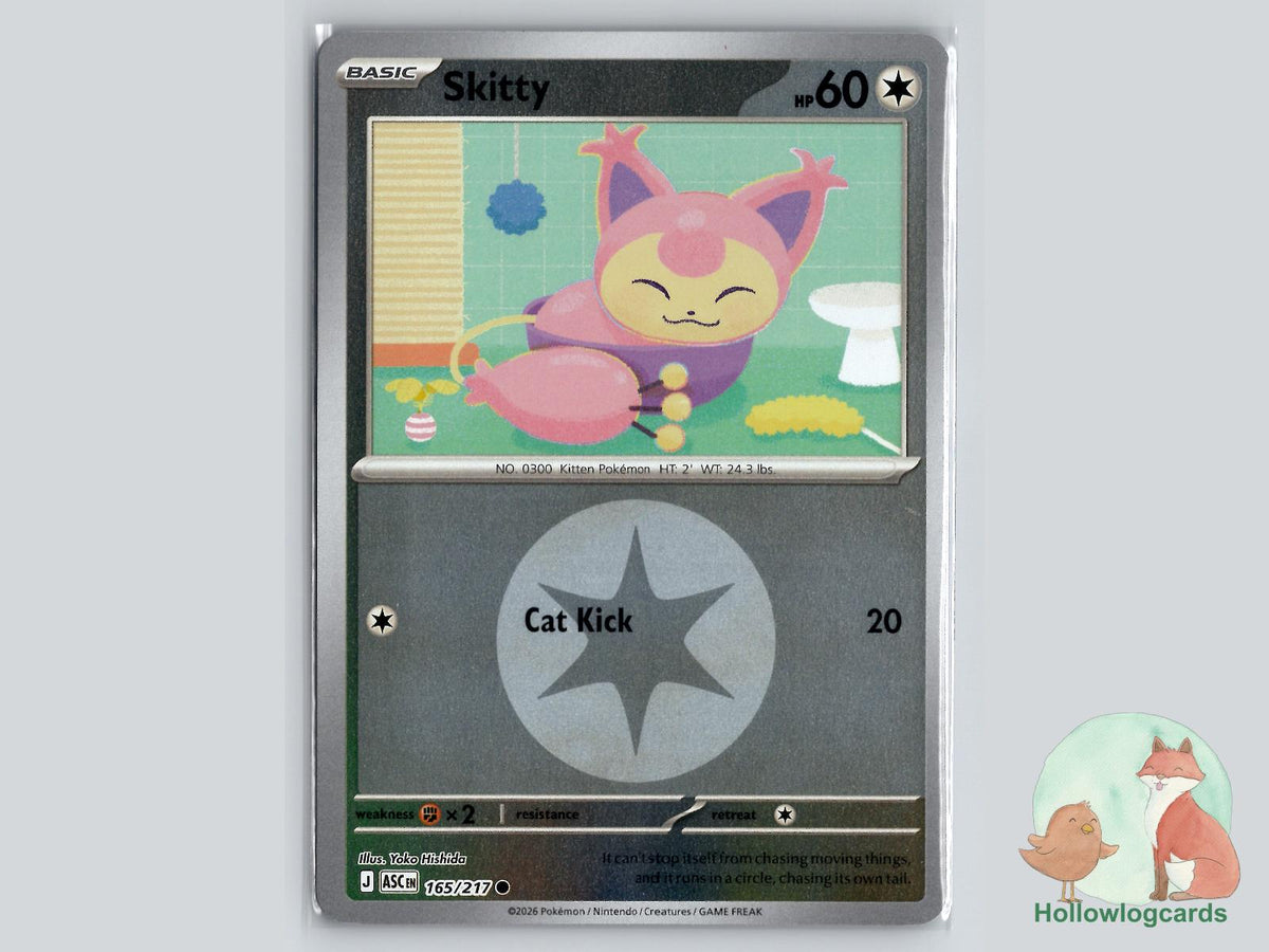 Skitty (165/217) Pokémon Card