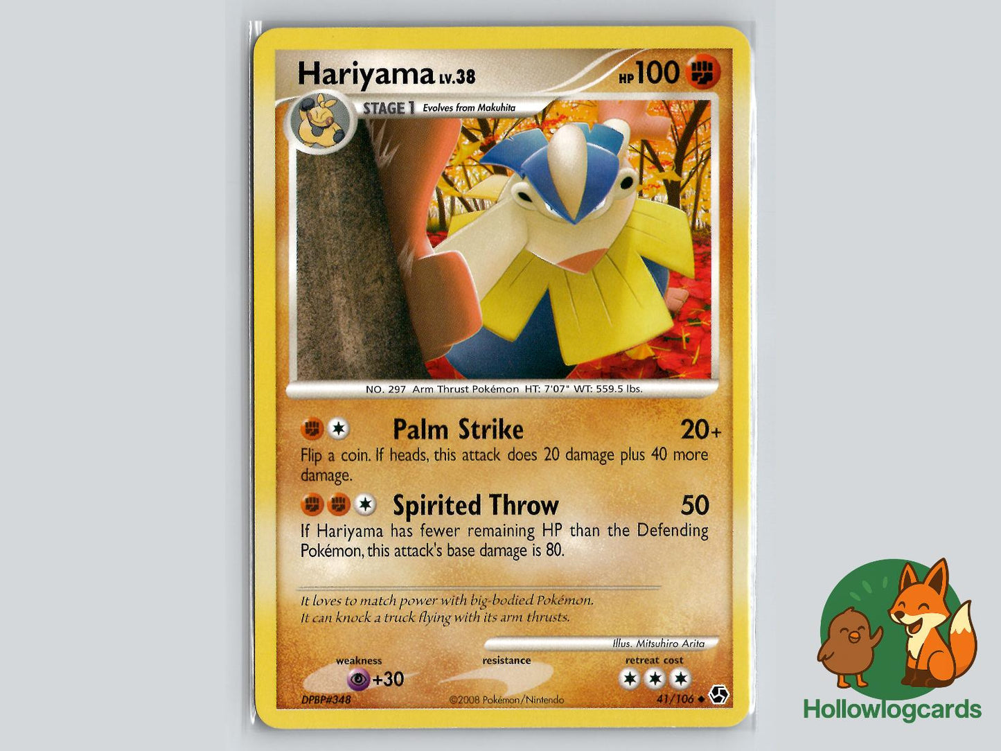 Hariyama (41/106) - Great Encounters Pokémon Card