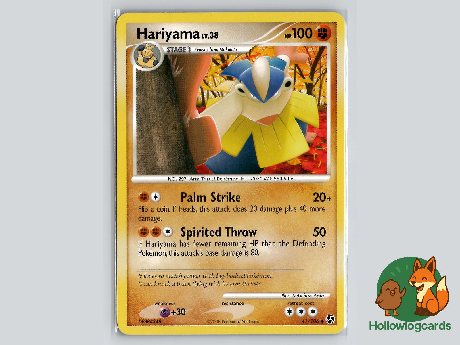 Hariyama (41/106) - Great Encounters Pokémon Card