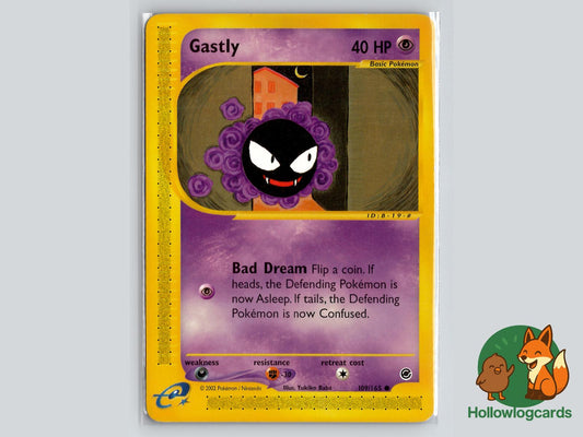 Gastly (109/165) - Expedition Base Set Pokémon Card