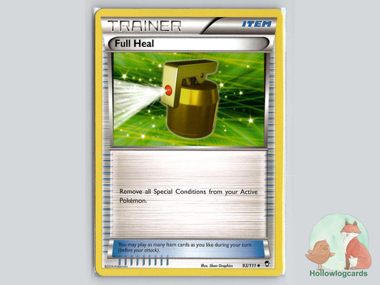 Full Heal (93/111) - Furious Fists Pokémon Card