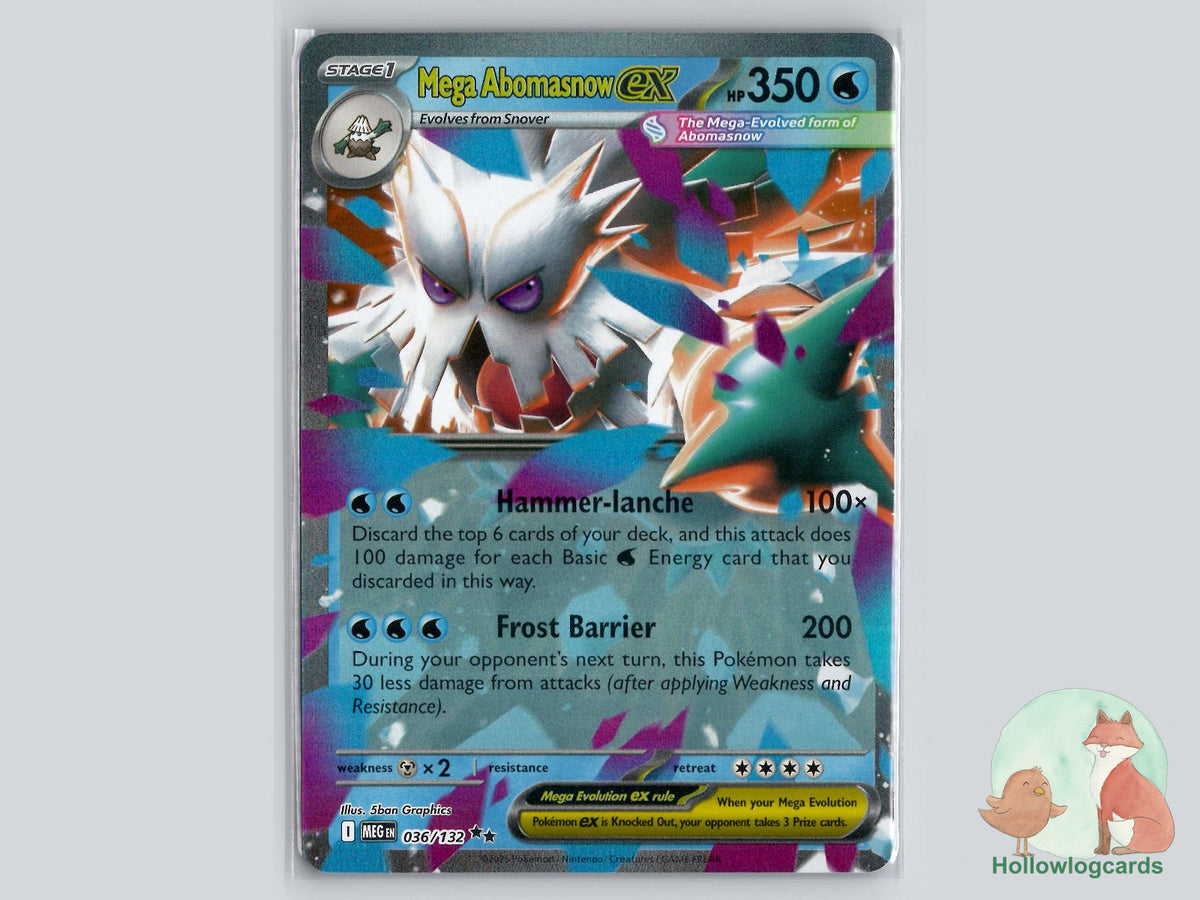 Mega Abomasnow ex (036/132) - Mega Evolution Pokémon Card