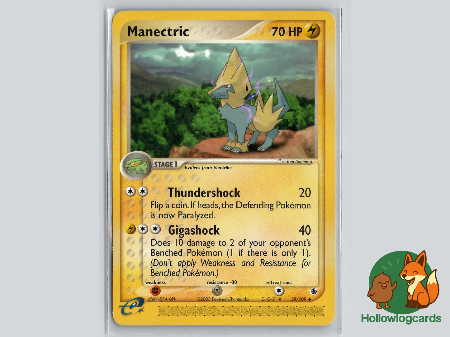 Image of Manectric Ruby and Sapphire (RS) #39