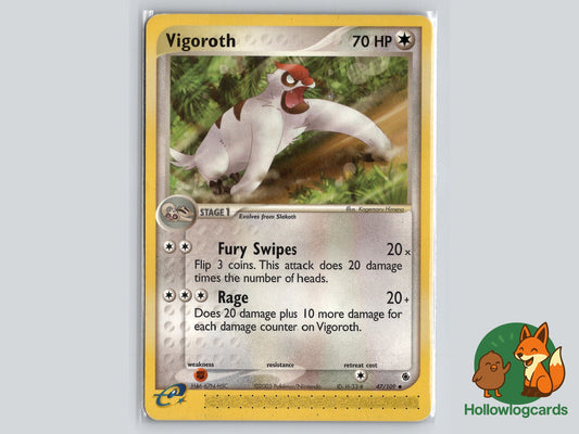 Image of Vigoroth Ruby and Sapphire (RS) #47