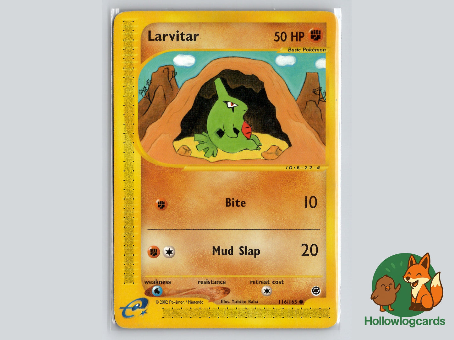Image of Larvitar Expedition (EX) #116