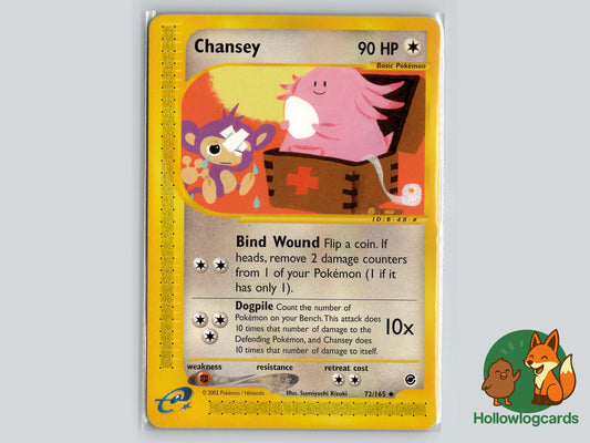 Image of Chansey Expedition (EX) #72