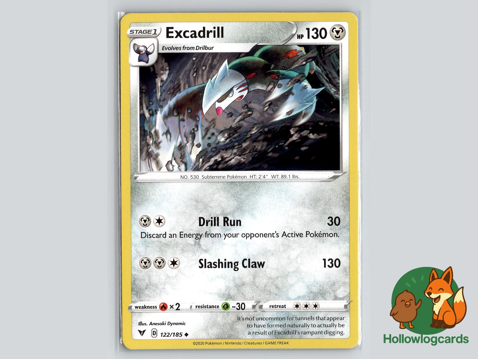 Excadrill (122/185) - Vivid Voltage Pokémon Card