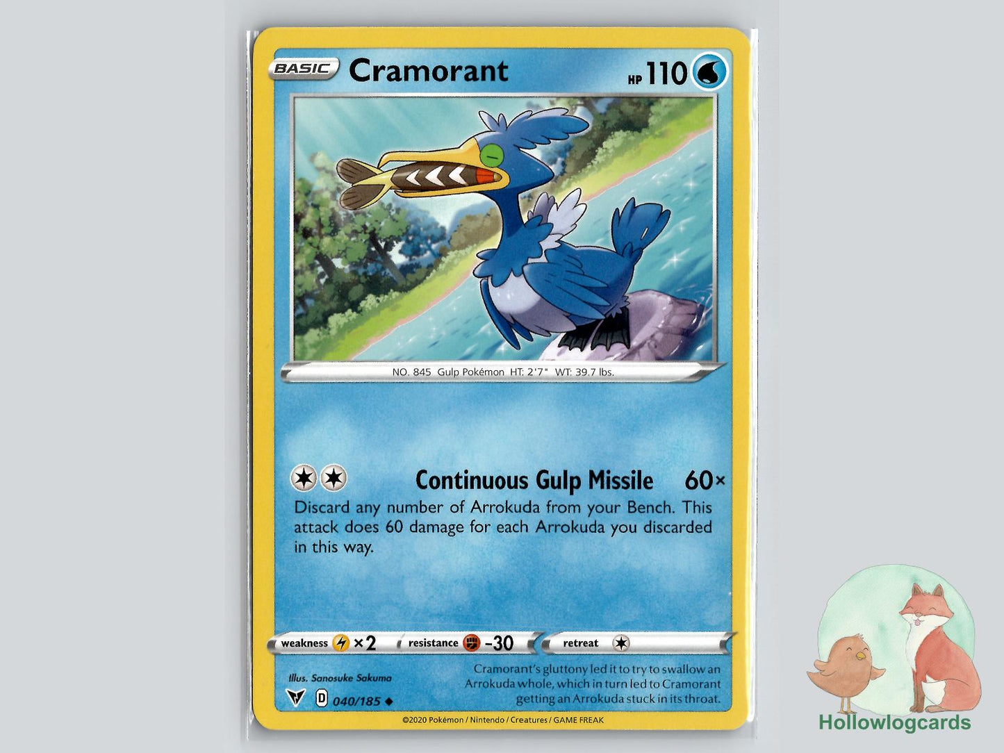 Cramorant (040/185) - Vivid Voltage Pokémon Card