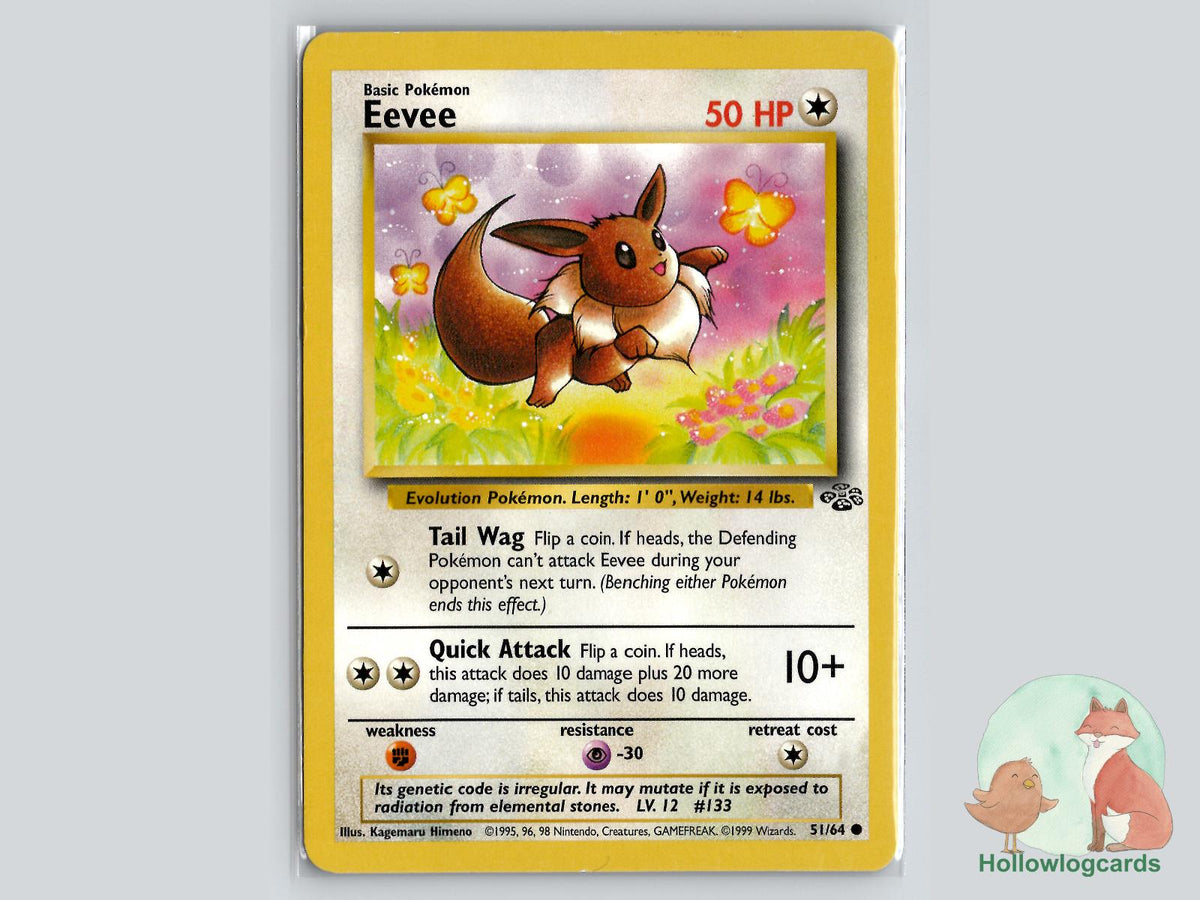 Eevee (51/64) - Jungle Pokémon Card