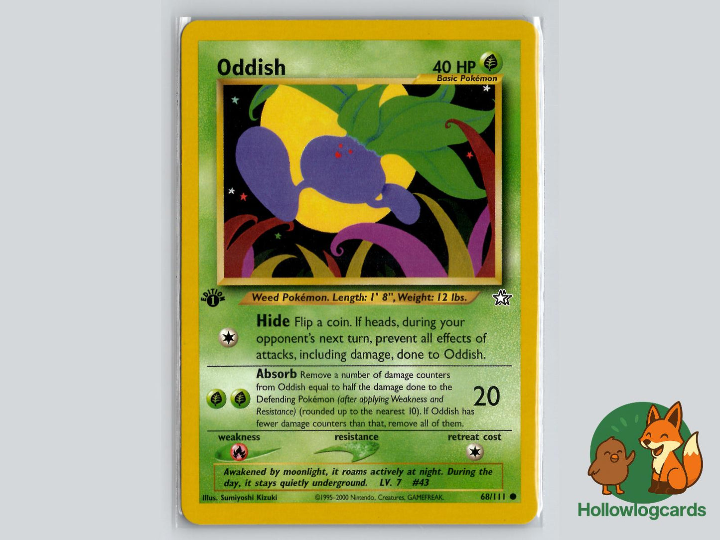 Oddish (68/111) - Neo Genesis Pokémon Card