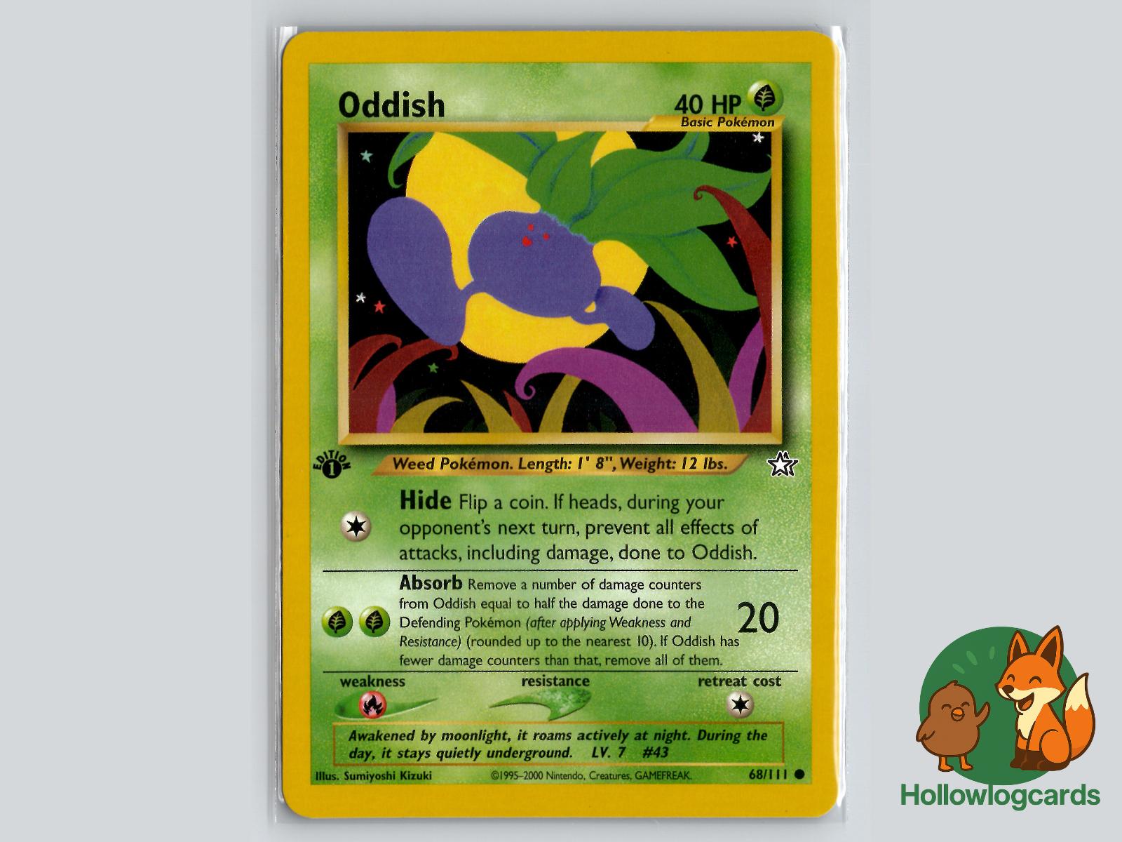 Oddish (68/111) - Neo Genesis Pokémon Card