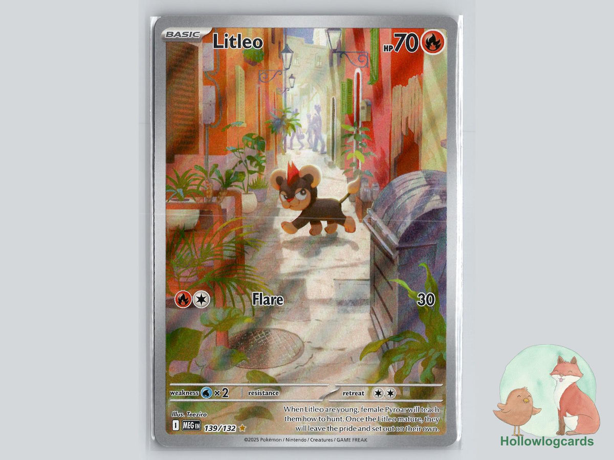 Litleo (139/132) - Mega Evolution Pokémon Card
