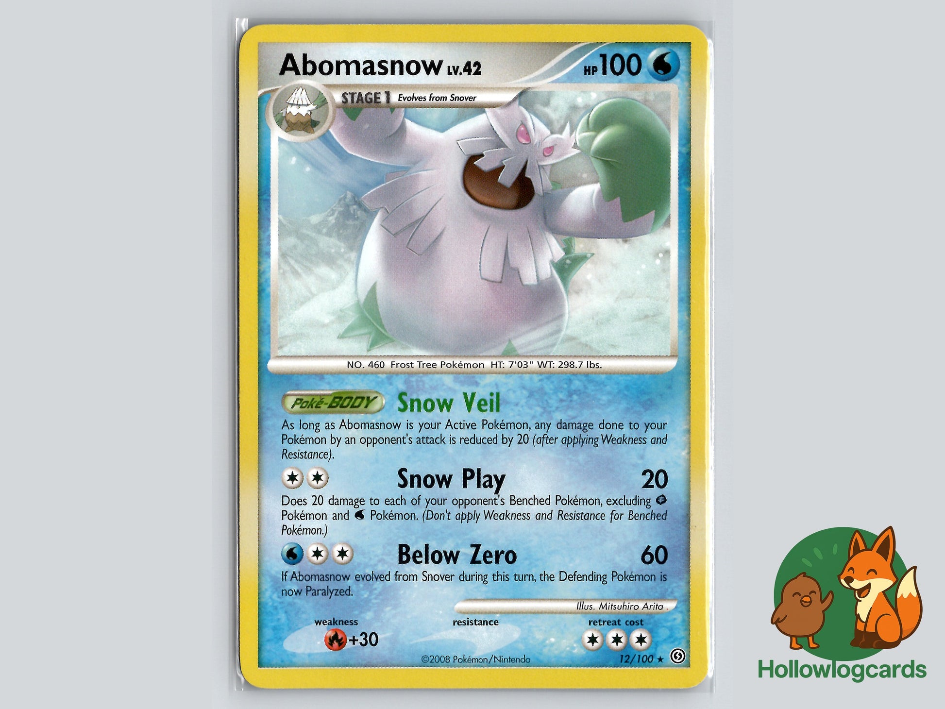 Image of Abomasnow Stormfront (SF) #12