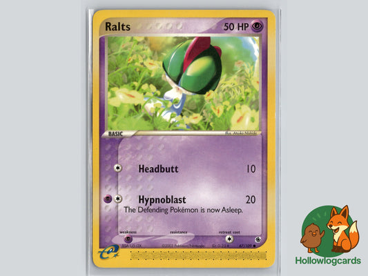 Image of Ralts Ruby and Sapphire (RS) #67