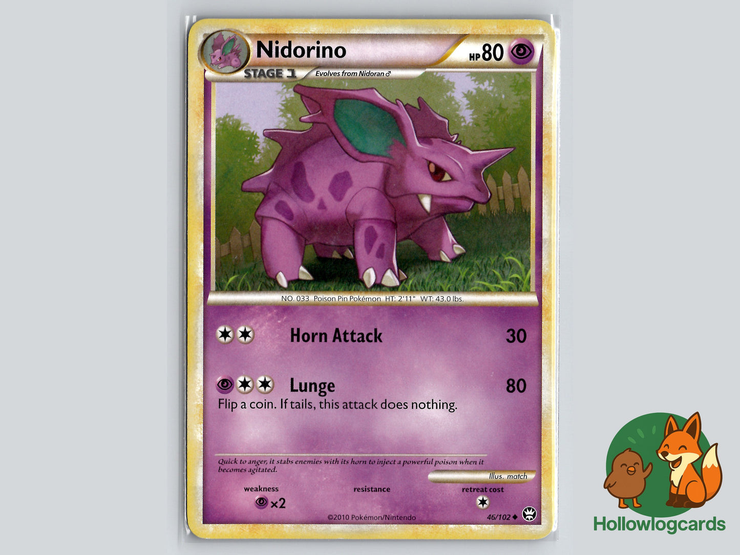 Image of Nidorino Triumphant (TM) #46