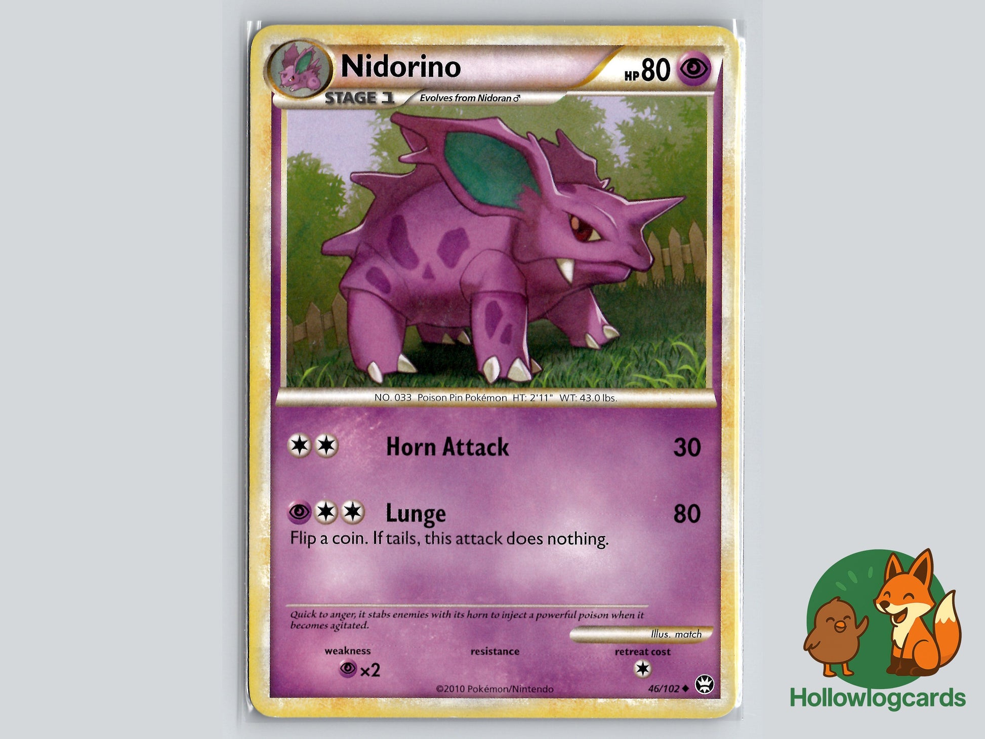 Image of Nidorino Triumphant (TM) #46