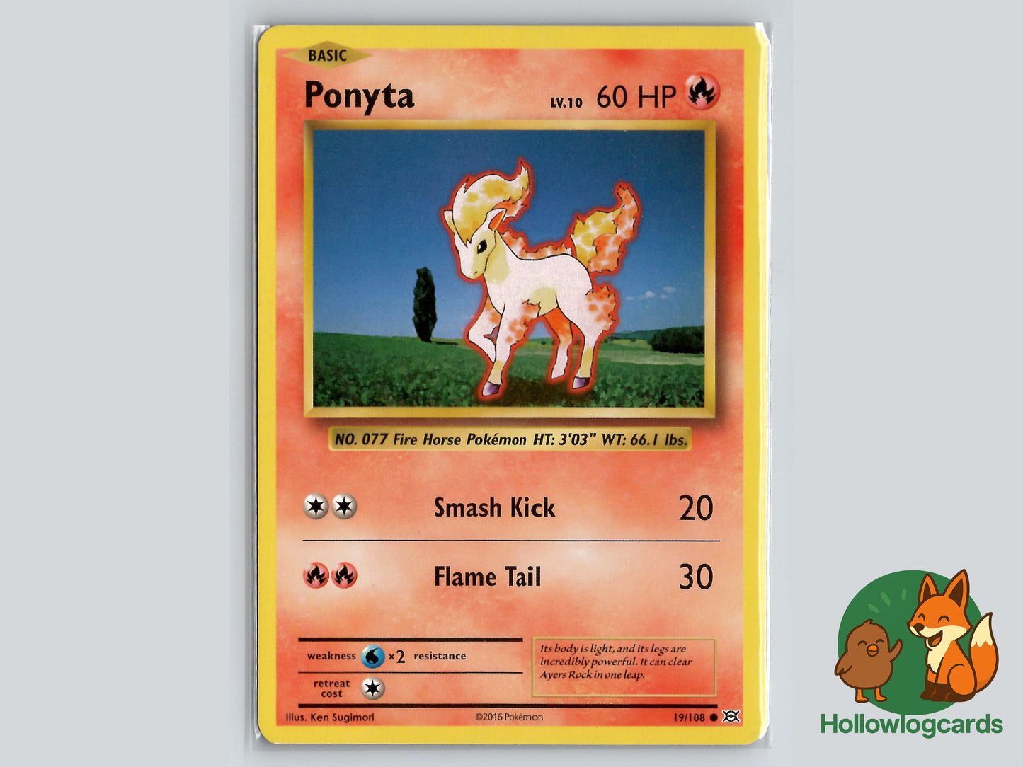 Image of Ponyta Evolutions (EVO) #19