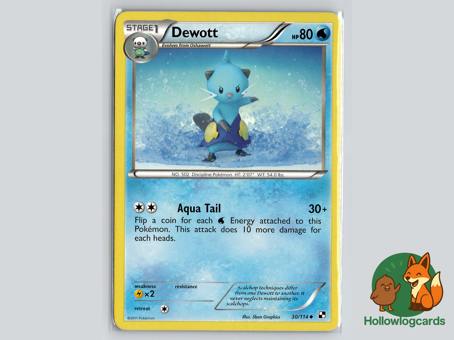 Image of Dewott Black and White (BLW) #30