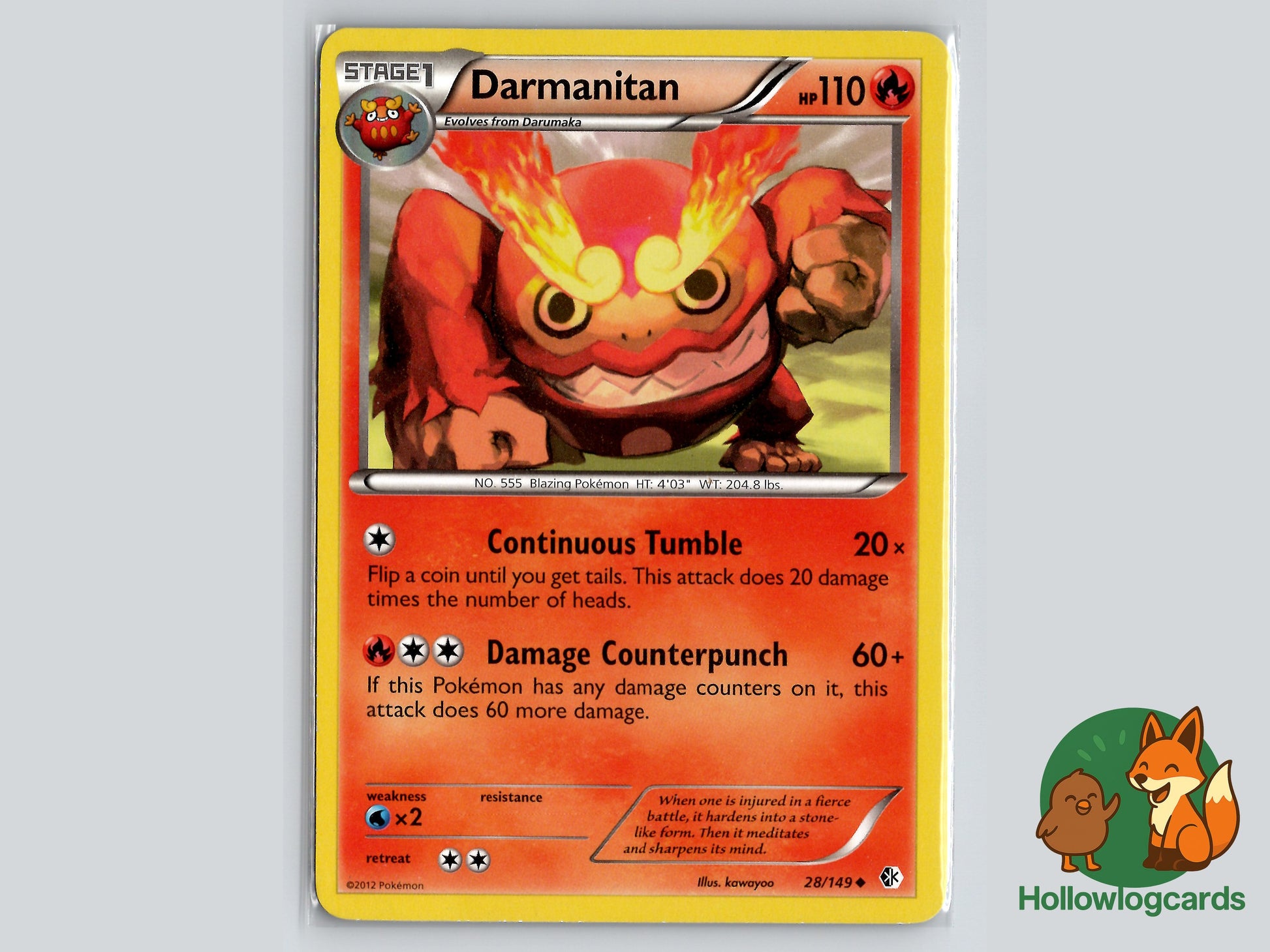 Image of Darmanitan Boundaries Crossed (BCR) #28