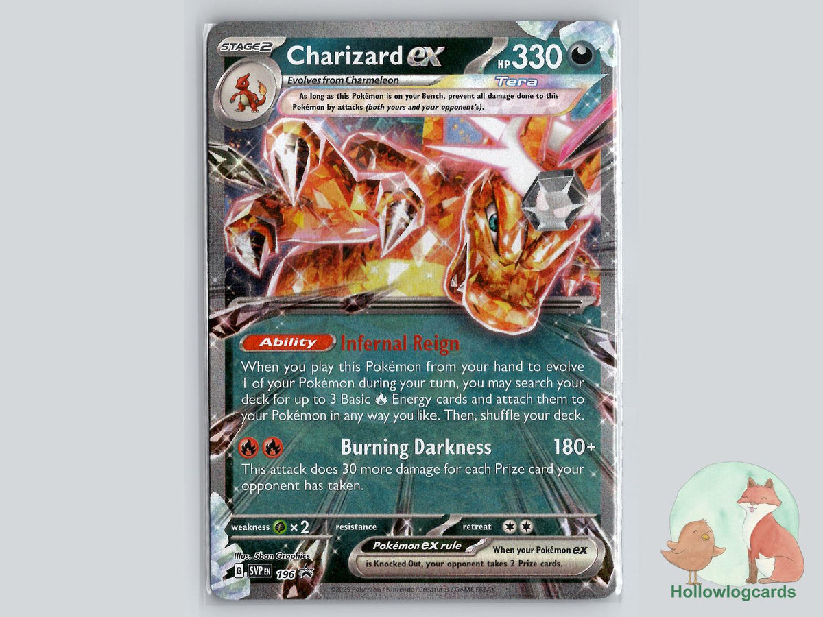 Charizard ex (196) - Scarlet & Violet Pokémon Card