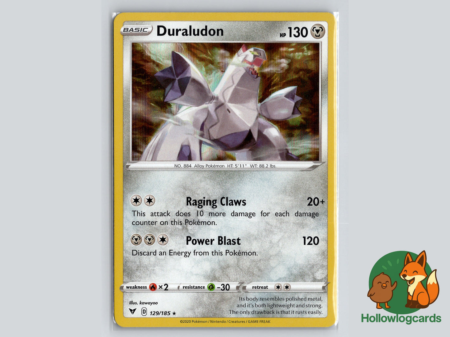 Image of Duraludon Vivid Voltage (VIV) #129