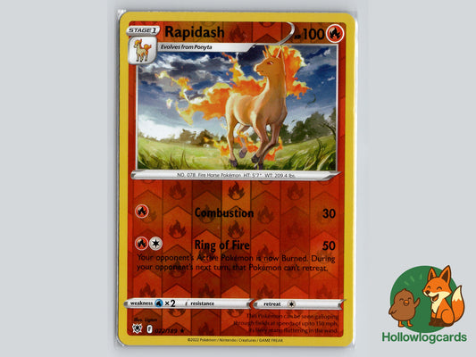 Image of Rapidash Astral Radiance (ASR) #022