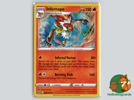 Image of Infernape Brilliant Stars (BRS) #026